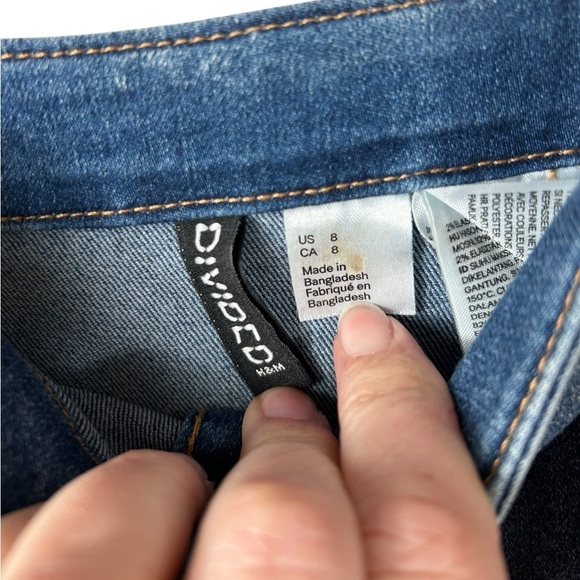 H&M Blue Denim Mini Dress - Picture 2 of 6